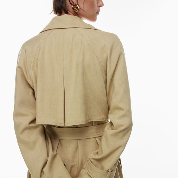 BNWT Aritzia Trench Coat - Picture 7 of 10
